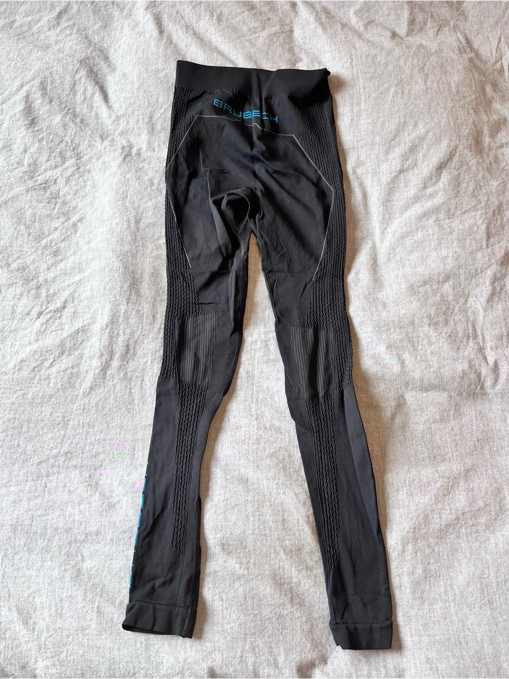 Brubeck Women's Black Seamless Performance Leggings
